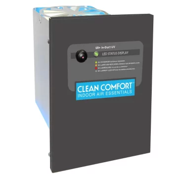 Clean Comfort Duct Mount UV Air Purifier 2000sf UA2000DV-CB
