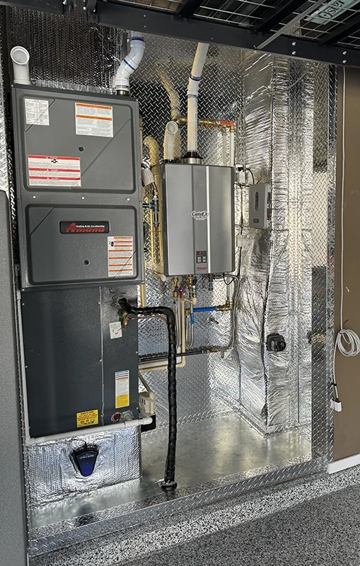 new furnace installation by capital city heating and air